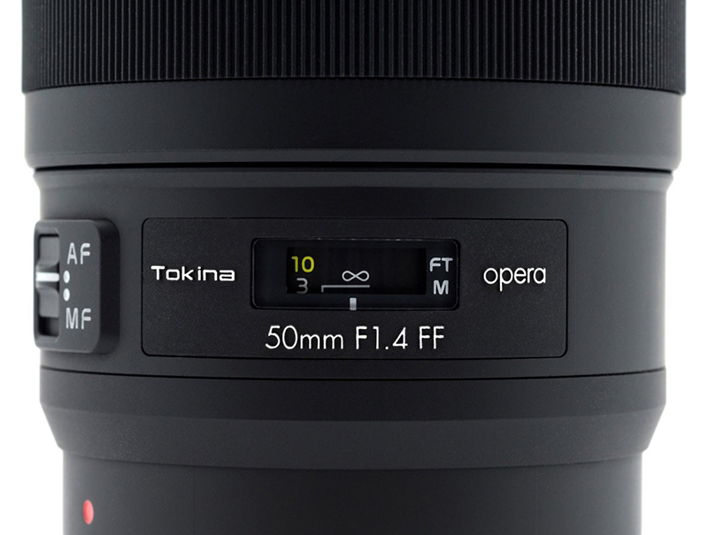 图丽正式发布新款 Opera 50mm f/1.4 全幅单反镜头