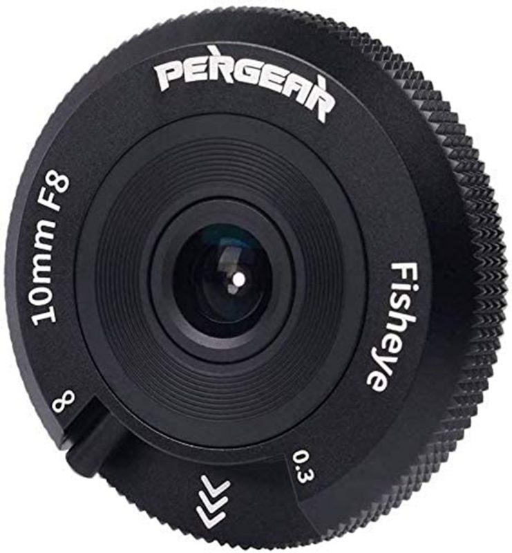 影歌正式发布Pergear 10mm F8饼干镜头