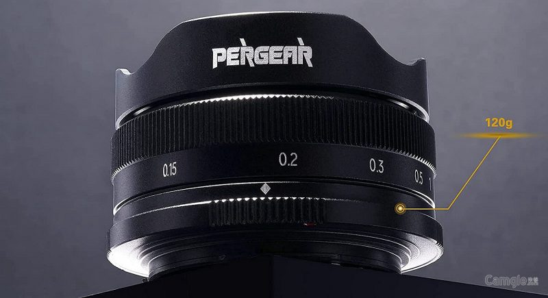 影歌正式发布PERGEAR 10mm F5.6鱼眼镜头