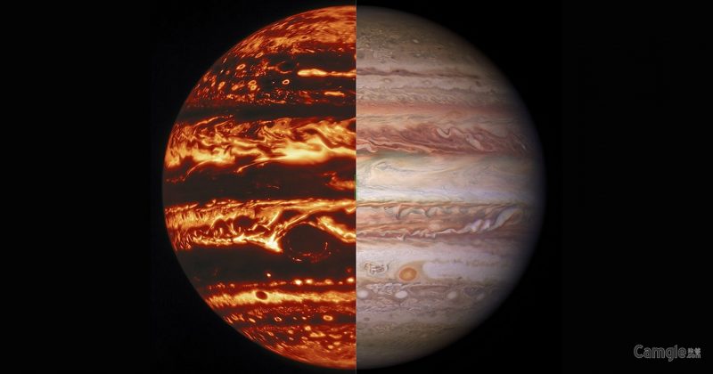 美国宇航局的“朱诺”号展示了首张木星大气层的3D图像