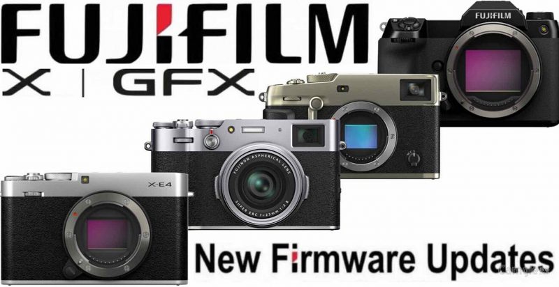 富士发布X100V、X-Pro3、X-E4和GFX50S II相机新版升级固件