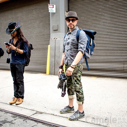 纽约街头摄影师堪比超模