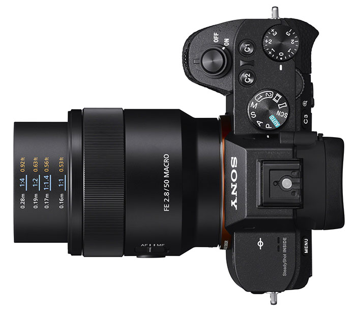 索尼推出 50mm f/2.8 微距镜头