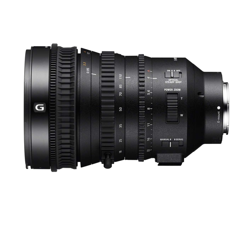 索尼公布 APS-C 片幅的 E PZ 18-110mm f/4 G OSS 电影镜