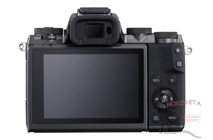 佳能新款 EOS-M5 无反相机详细规格曝光