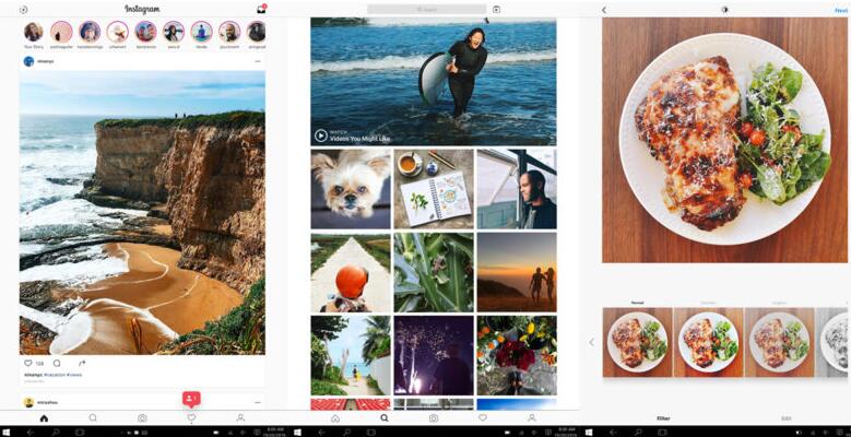分享照片新途径：Windows 10 桌面版 Instagram 应用发布