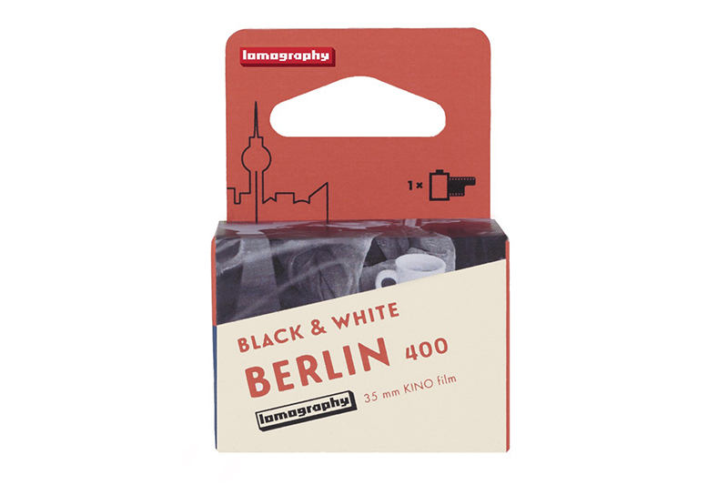 Lomography推出新款35mm 400黑白胶卷Berlin Kino