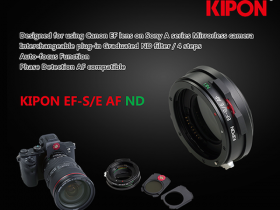KIPON 推出 EF 转换 E 卡口自动对焦适配器