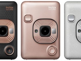 富士发布instax mini LiPlay拍立得混合型相机