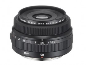 富士发布小巧轻便的GF 50mm F3.5 R LM WR镜头