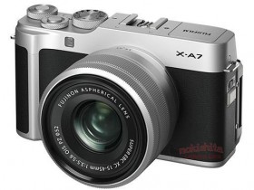富士X-A7相机外观照曝光