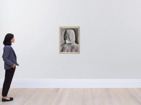 Banksy背面肖像拍出35,000英镑