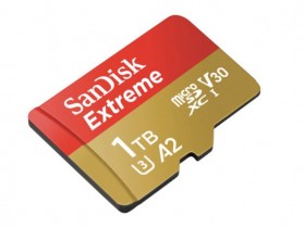 “世界上最快的”1TB microSD闪迪存储卡，售价3,453元