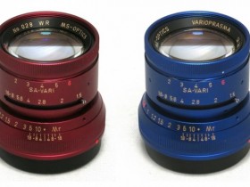 宫崎光学推出红色和蓝色版本Vario Prasma 50mm F1.5镜头