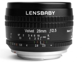 Lensbaby发布可呈现“鹅绒般丝滑的质感”Velevt 28mm镜头