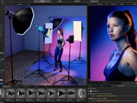 用set.a.light 3D虚拟工作室程序练习摄影技巧