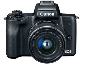 佳能将于10月中旬发布EOS M50 Mark II 相机