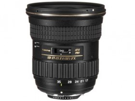 图丽正式发布17-35mm F4 AT-X Pro FX镜头