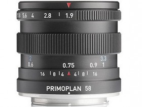 梅耶正式发布Primoplan 58 F1.9 II镜头