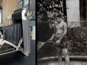 摄影师在1923年的老式柯达相机中发现了还未冲洗的胶卷？！