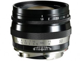 福伦达Heliar Classic 50mm F1.5 VM镜头外观照曝光