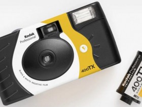 柯达发布内置27张TRI-X400黑白胶片的一次性相机