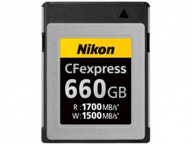 尼康正式发布CFexpress B型存储卡