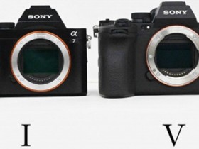 索尼A7R和索尼A7R V相机的机身对比